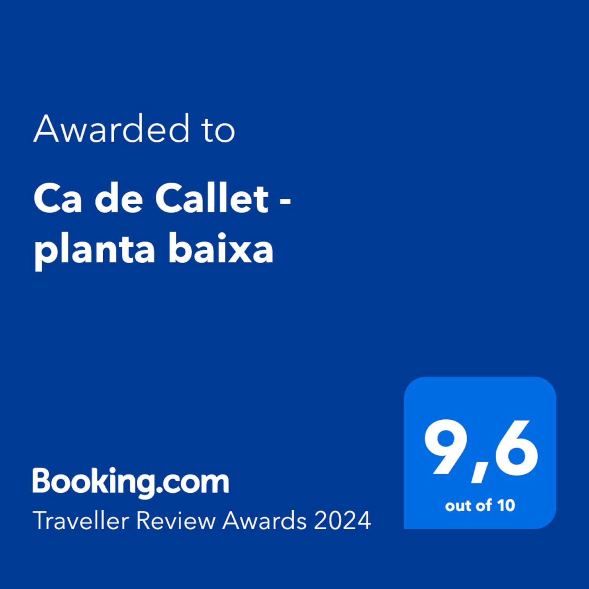 Ca De Callet - Planta Baixa Estación エクステリア 写真